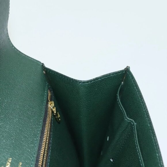 LOUIS VUITTON Taiga Pochette Kourad Clutch Bag Epicea - Picture 14 of 16